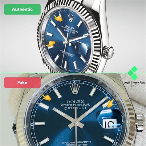 rolex oyster perpetual date real vs fake|authentic rolex datejust.